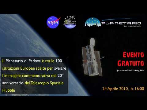 20° Anniversario di HST al Planetario di Padova