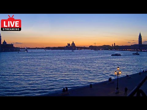 🔴 Venice Live Cam – San Marco Basin in Live Streaming – Webcam en direct ベネチア ライブ